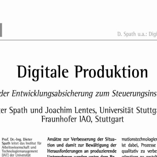 Digitale Produktion